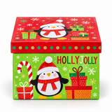 Square Christmas Character Gift Box
