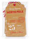 Jumbo Christmas Tie-On Gift Tags – 6 Pieces
