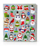 Laser Christmas Gift Tag Stickers – 60 Pieces
