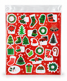 Laser Christmas Gift Tag Stickers – 60 Pieces