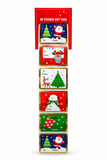 Christmas Gift Tag Sticker Roll – 80 Pieces