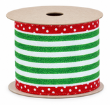 Gingerbread Christmas Ribbon - 60 mm x 2.7 m