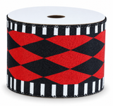 Mean Green Christmas Ribbon - 60 mm x 2.7 m