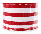 Candy Cane Christmas Ribbon - 50 mm x 2.7 m