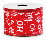 Candy Cane Christmas Ribbon - 50 mm x 2.7 m