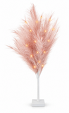 Battery-Operated LED Pampas Tree 80 cm