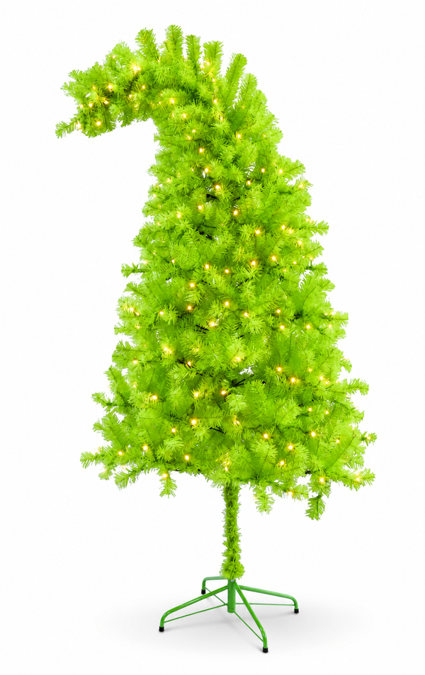 Mean Green Pre-Lit Christmas Tree 180 cm