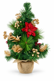Decorated Potted Pine Christmas Tree 45 cm