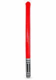 Red inflatable light sabre – 90cm on a white background
