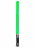 Green inflatable light sabre – 90cm on a white background