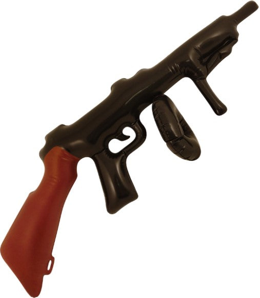 Black-and-brown inflatable costume gun design – 80cm