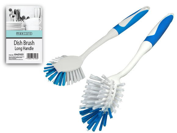 Long Handled Dish Brush (30cm) - Oval Head
