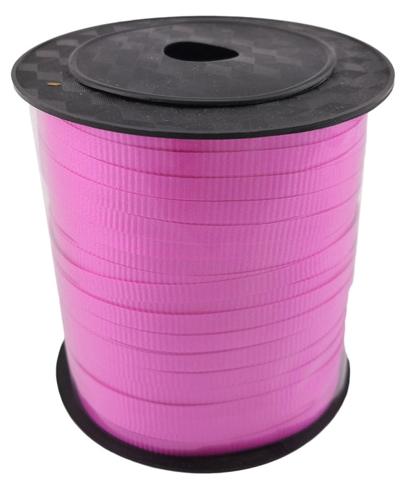 PP Balloon Ribbon Roll (5mm x 228M) - Hot Pink