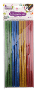 Glitter Hot Glue Sticks (Dia:7mm X L:20cm) 12PK