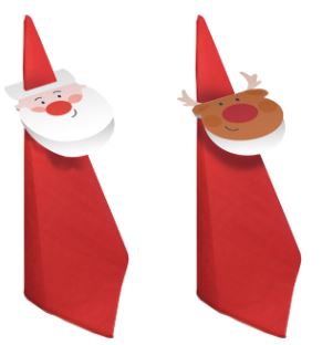 Christmas Place Cards (Threadable) 8PK