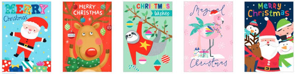 Christmas Card Bundle 10PK - Contemporary