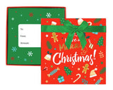 圣诞礼品卡盒 - 现代风格
