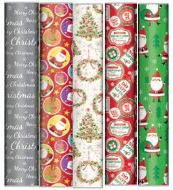 Christmas Wrapping Paper (700mm x 3M)
