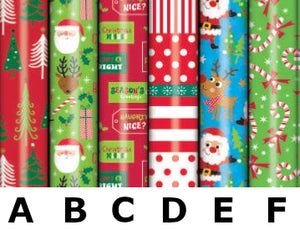 Christmas Wrapping Paper (990mm x 3M)