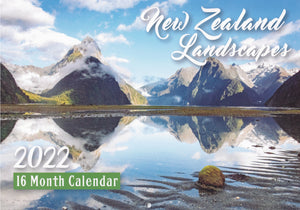 日历（矩形）- NZ Landscapes