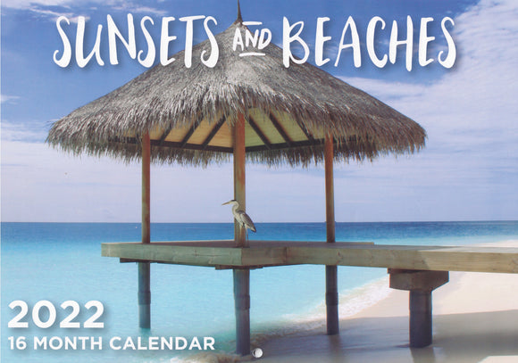 Calendar (Rectangle) - Sunsets And Beaches