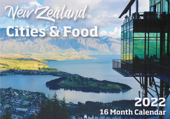 Calendar (Rectangle) - NZ Cities And Food