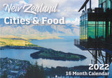 日历（矩形）- NZ Cities And Food