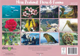 Calendar (Rectangle) - NZ Flora And Fauna