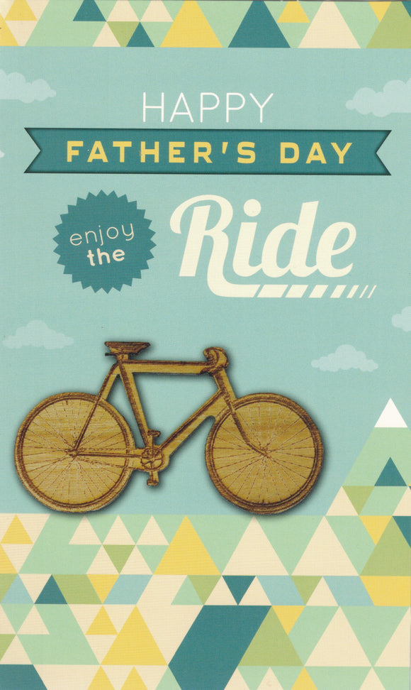 Jordan Fathers Day Greeting Card - Bicycle