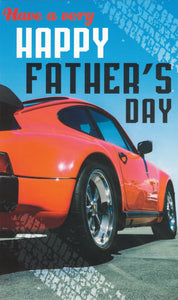Jordan Fathers Day Greeting Card - Sports Car
