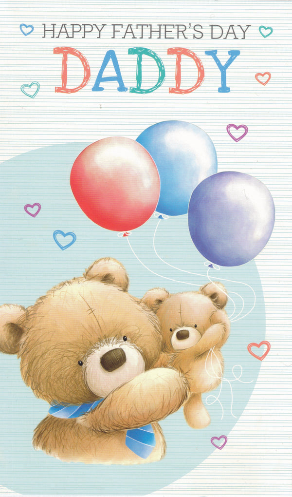 Jordan Fathers Day Greeting Card - Teddy Bears