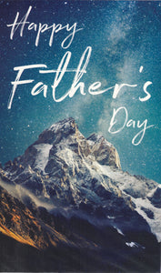 Jordan Fathers Day Greeting Card - Mountain Top