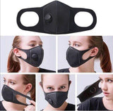 Polyurethane Sponge Face Mask with Respirator