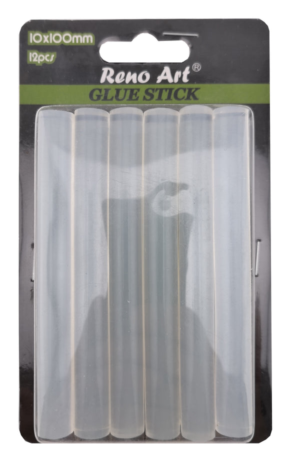 Reno Art Hot Glue Sticks (Dia:11mm X 10cm) 12PK