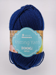 #18 Knitting Yarn (110g) - Navy Blue