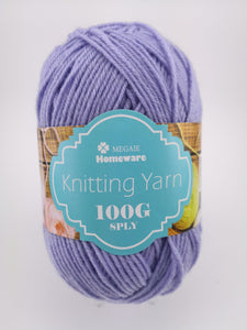 #21 Knitting Yarn (110g) - Lilac Purple