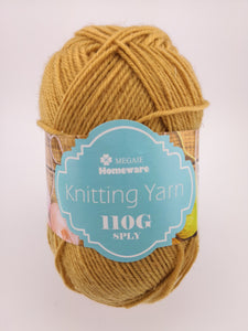 #25 Knitting Yarn (110g) - Gold