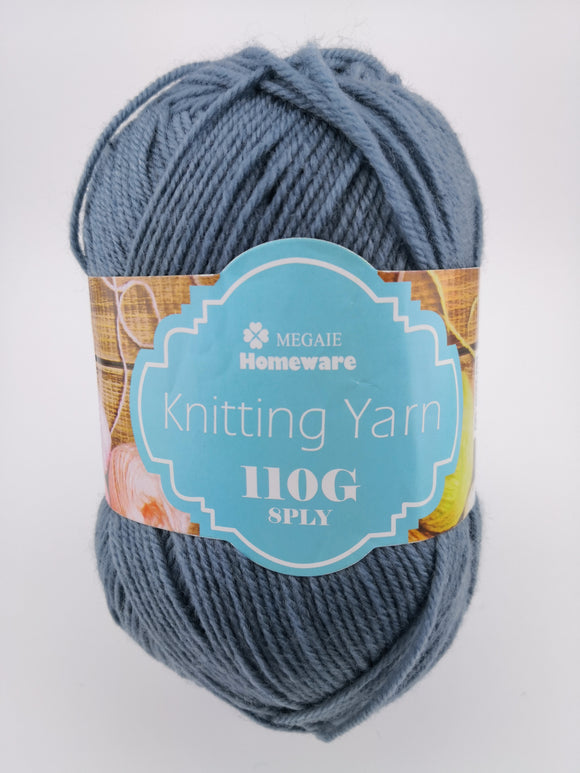 #27 Knitting Yarn (110g) - Aegean Blue