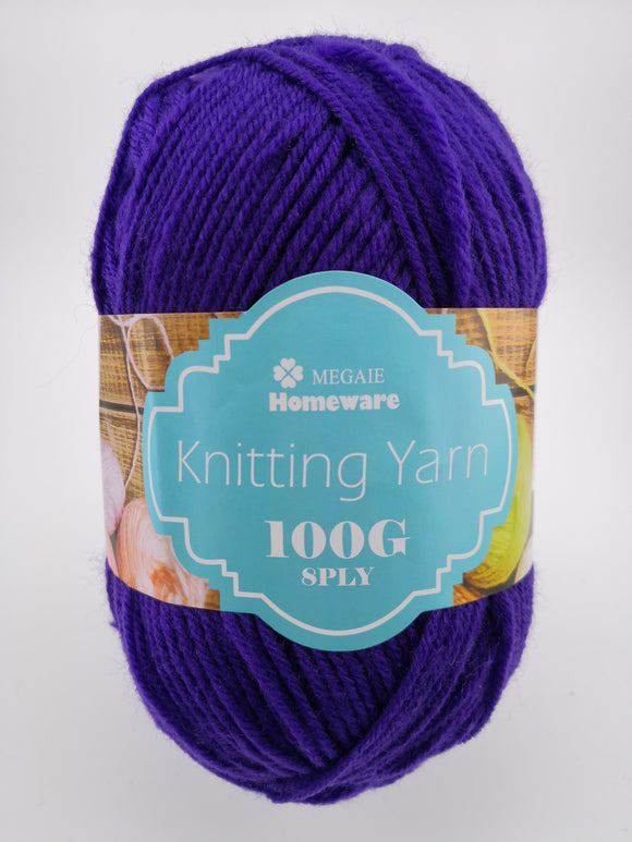 #31 针织纱线 (110g) - 皇家紫
