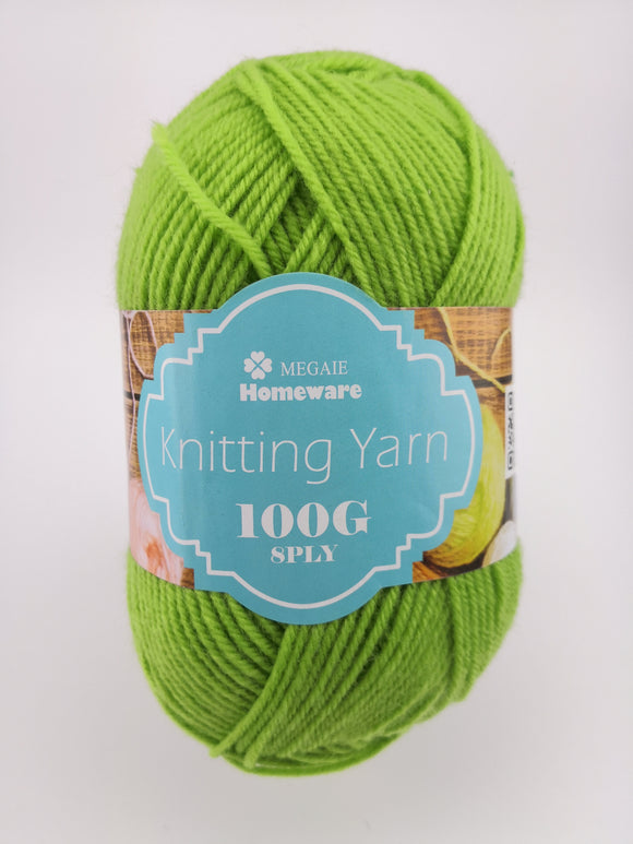 #06 Knitting Yarn (100g) - Light Green