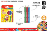 Keyroad Mini Colouring Pencils 12PK