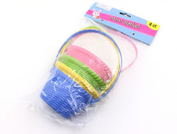 Small Decorative Baskets (6x10cm) 4PK