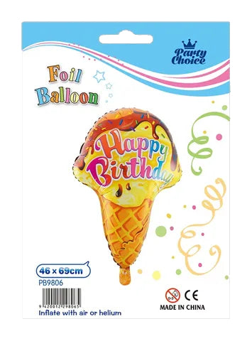 铝箔气球 (46x69cm) - 冰淇淋