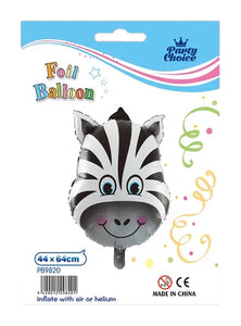 Foil Balloon Animal (44x64cm) - Zebra
