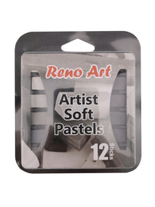 Reno Art Soft Pastels - Grey Tones
