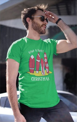 男士圣诞 T 恤（Have A Swell Christmas）