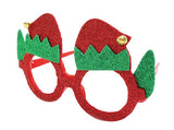 Christmas Glitter Novelty Glasses