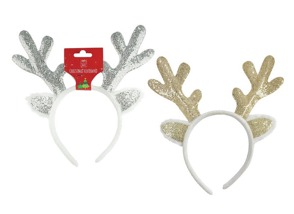 Headband Sparkle Antlers