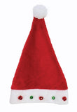 Adults Plush Santa Hat With Jingle Bells