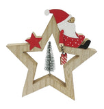 圣诞桌面块 - 树或星